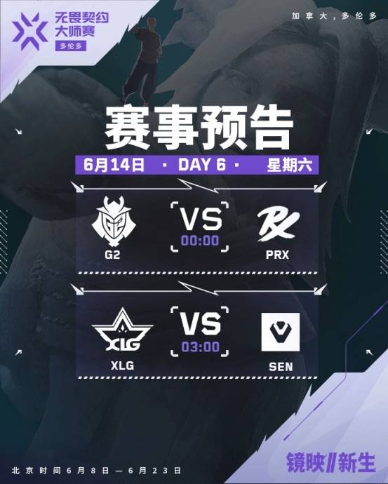 无畏契约多伦多大师赛八强诞生