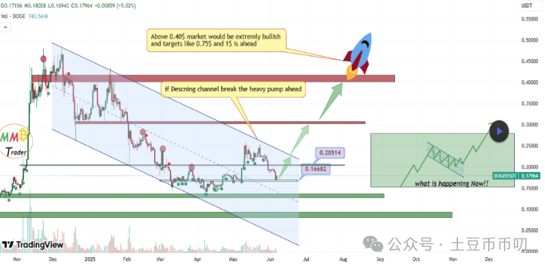 狗狗币（DOGE）0.17美元告急！今夜守住或引爆300%暴涨！