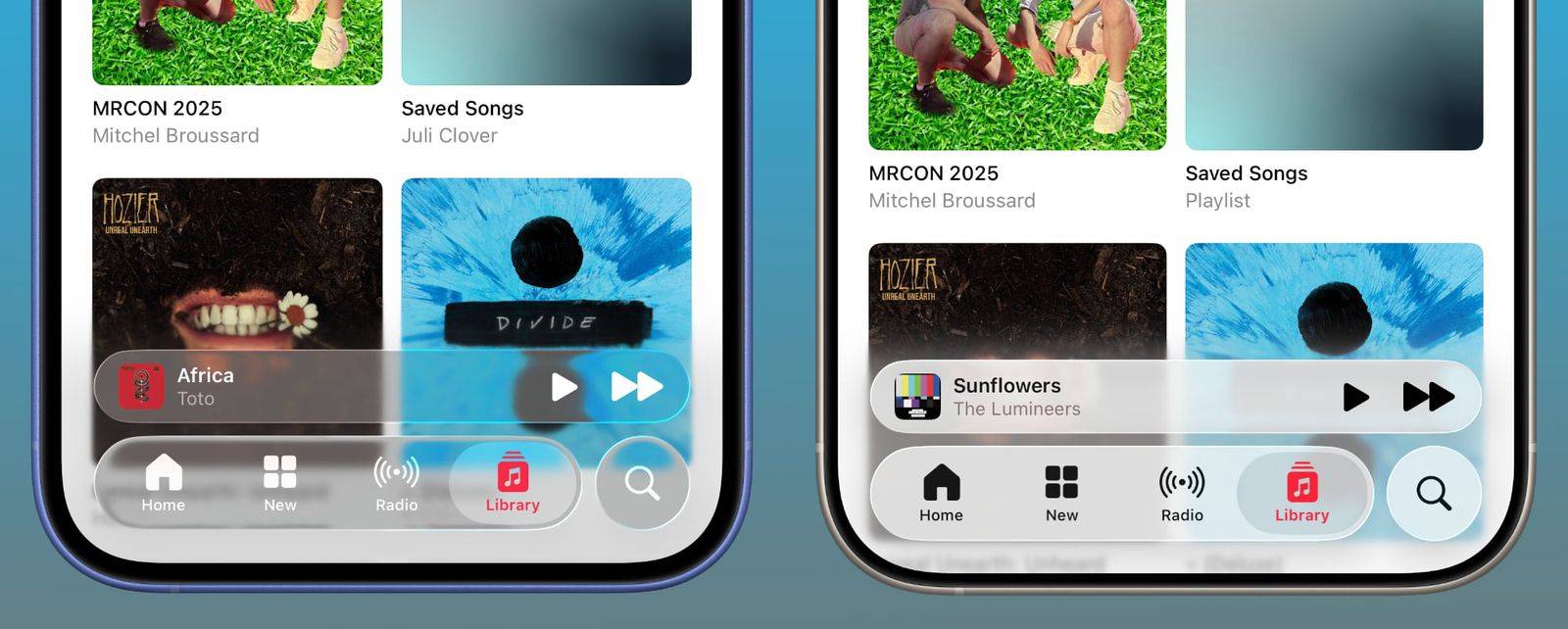 苹果调整iOS 26液态玻璃设计