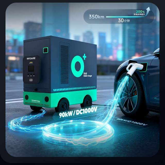 泰永长征发布移动储能充电车!