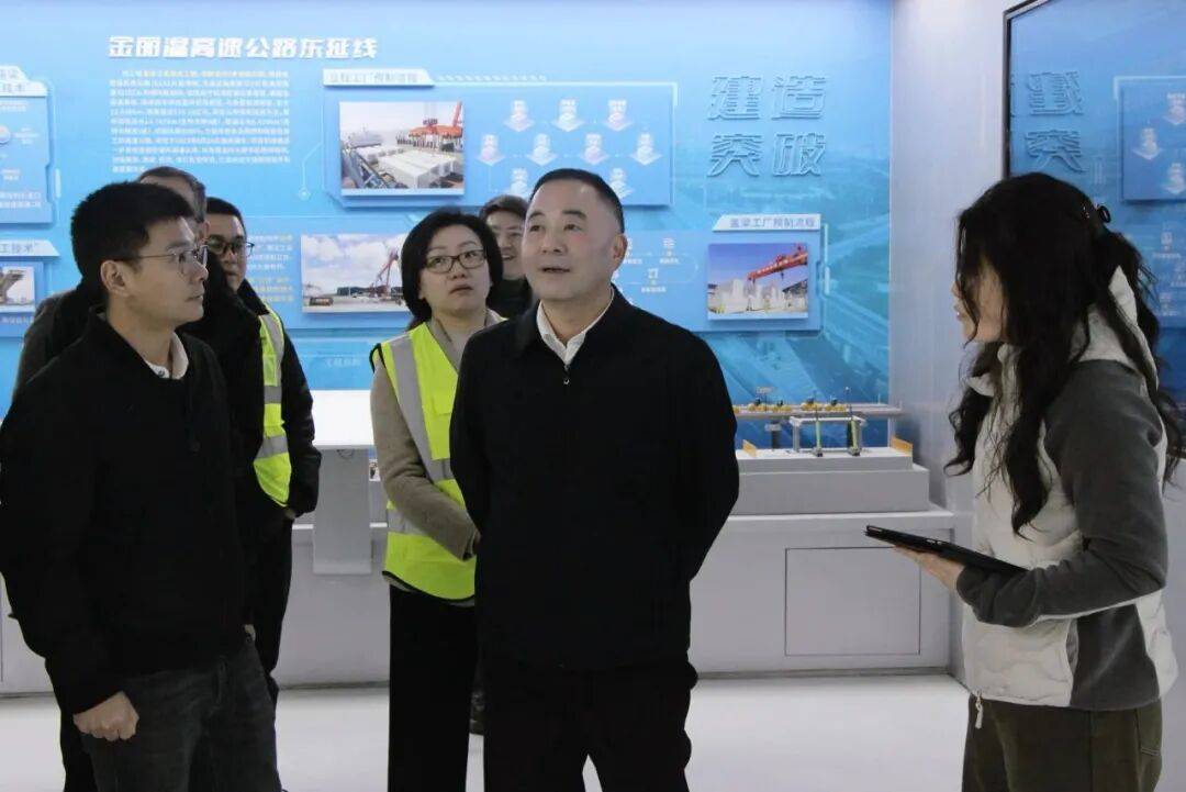 交发集团党委书记、董事长翁结群调研科创园建设工作
