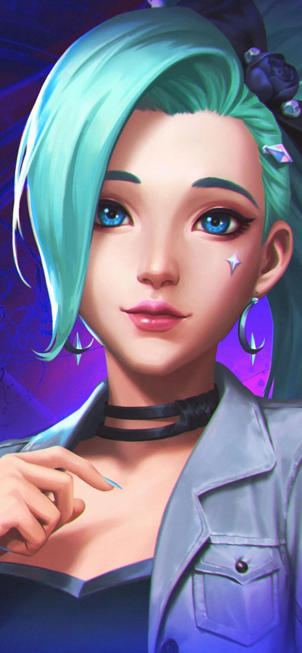 Kdax(k大写的四线三格写法)